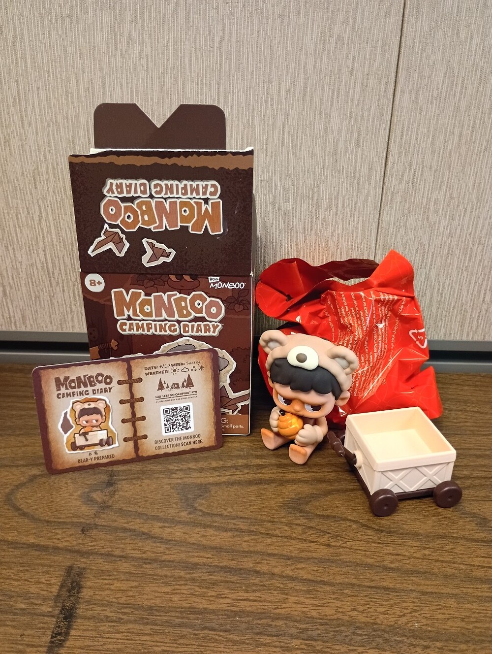 Monboo Camping Diary Bear-y Prepared